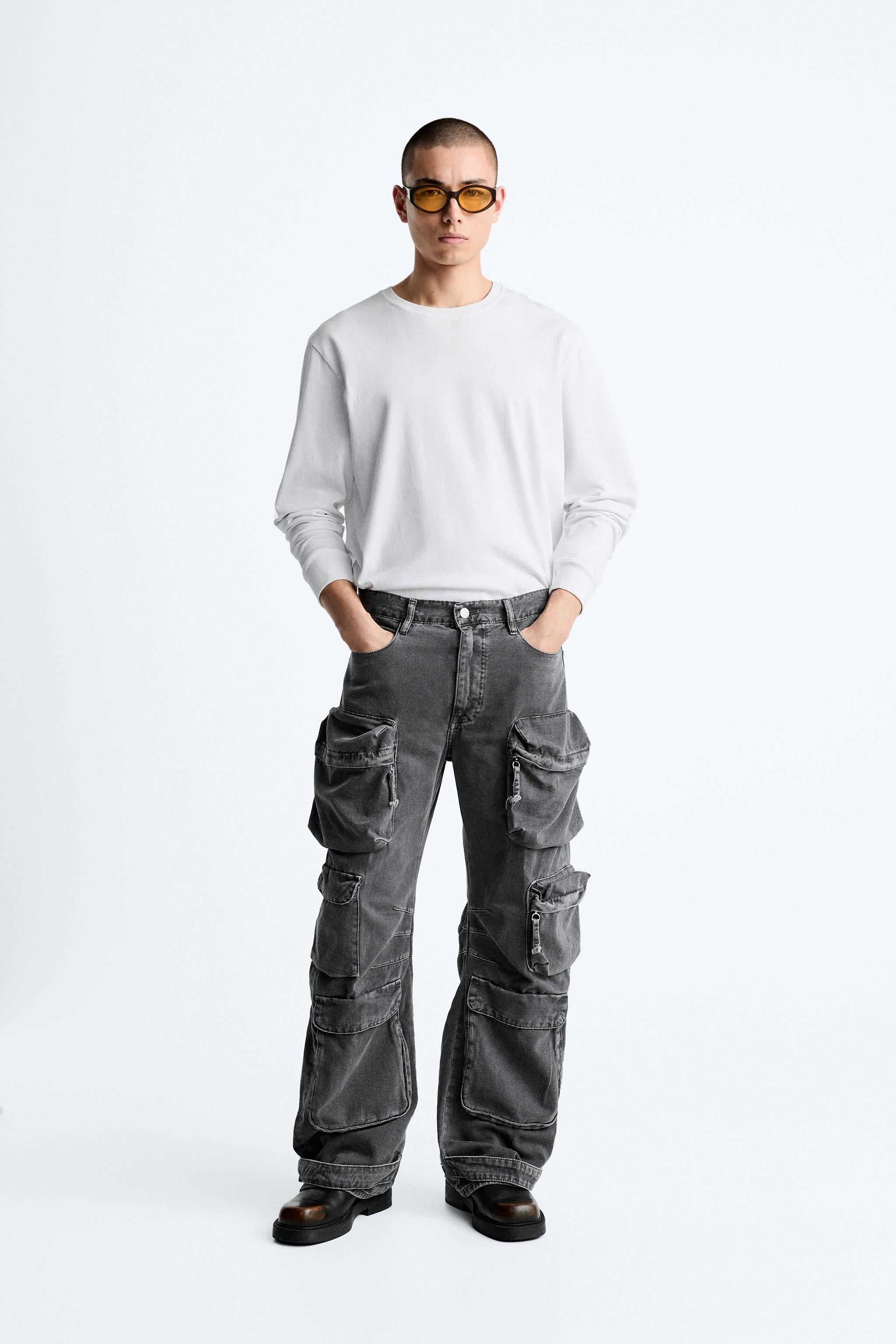 Zara hotsell grey trousers