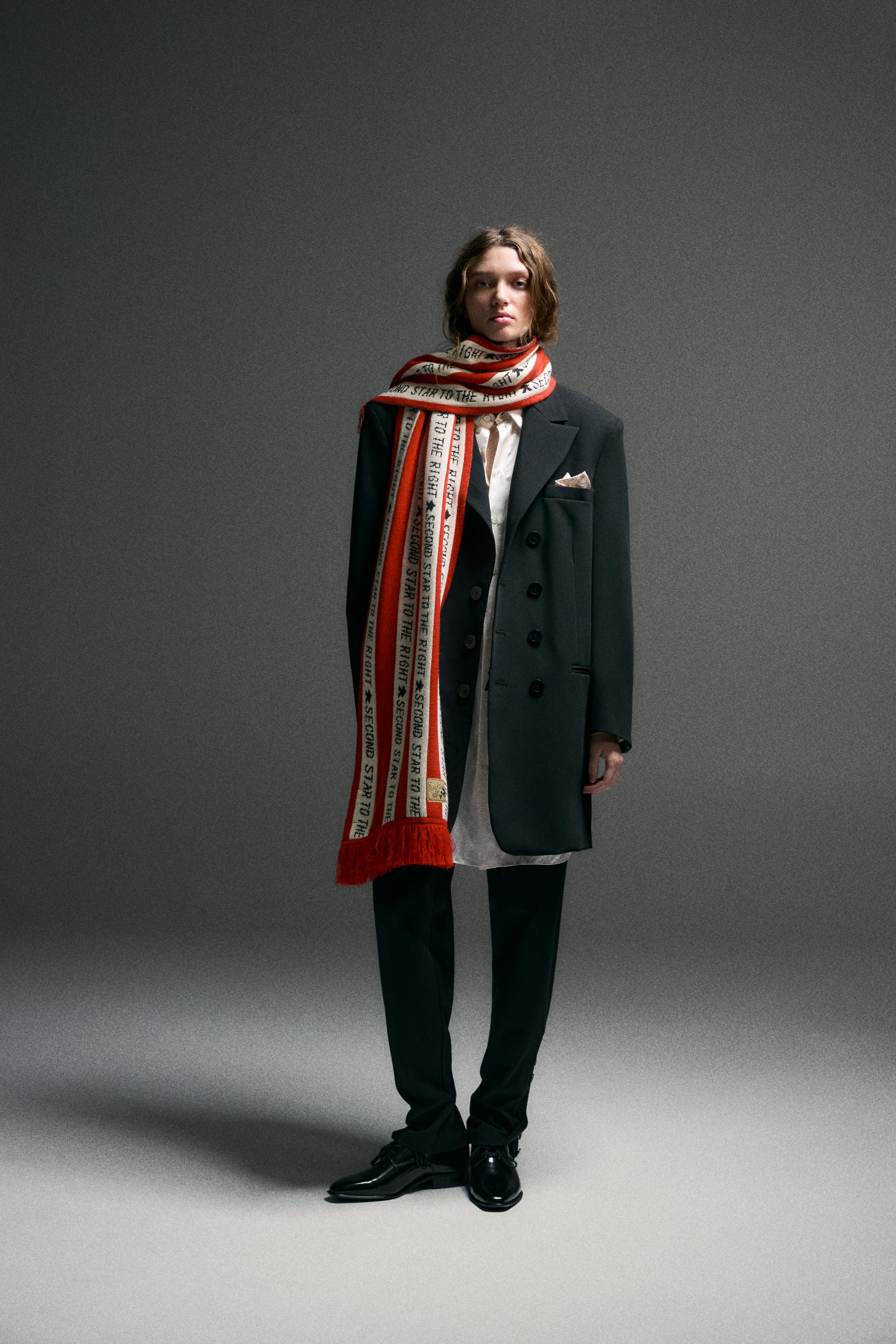 LONG DOUBLE BREASTED BLAZER HARRY LAMBERT FOR ZARA X DISNEY