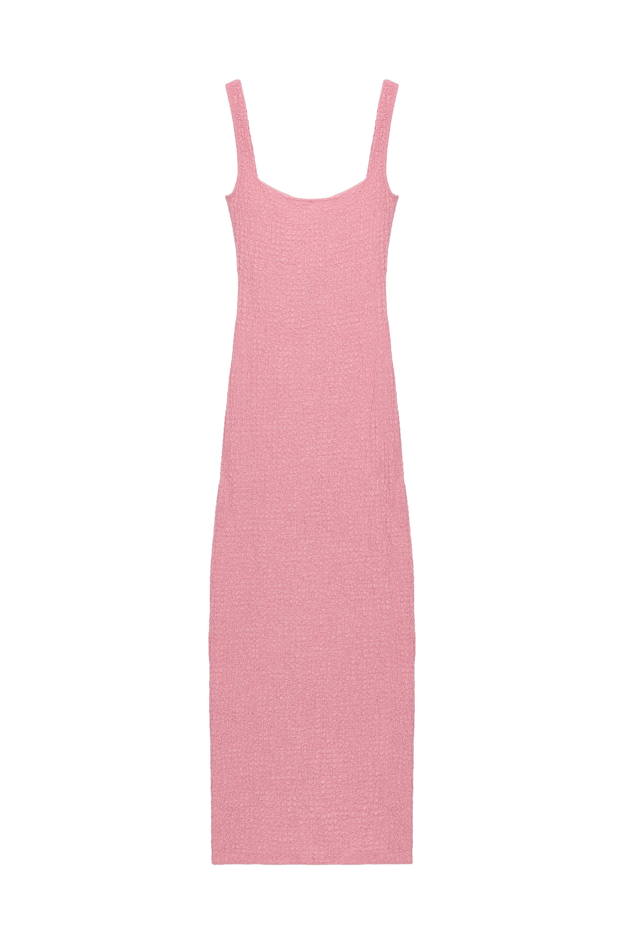 knitted dress high neck Storm Cable Cloud Knit Mini Dress