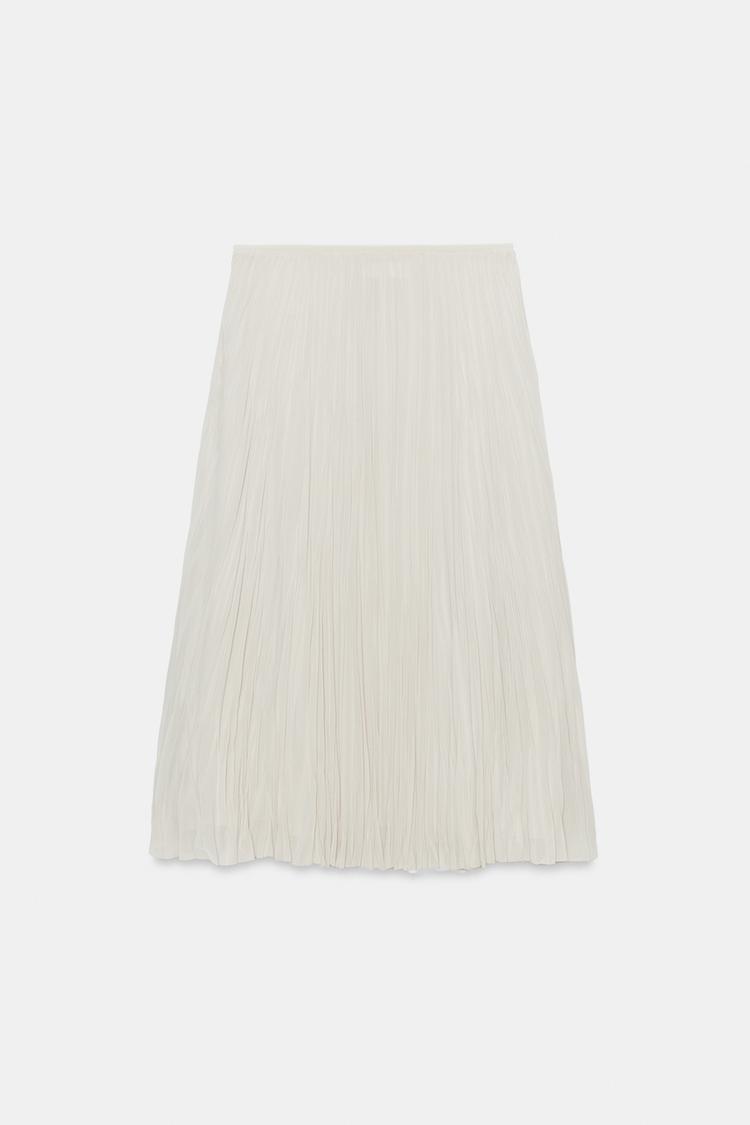 FALDA MIDI PLISADA ZW COLLECTION 6