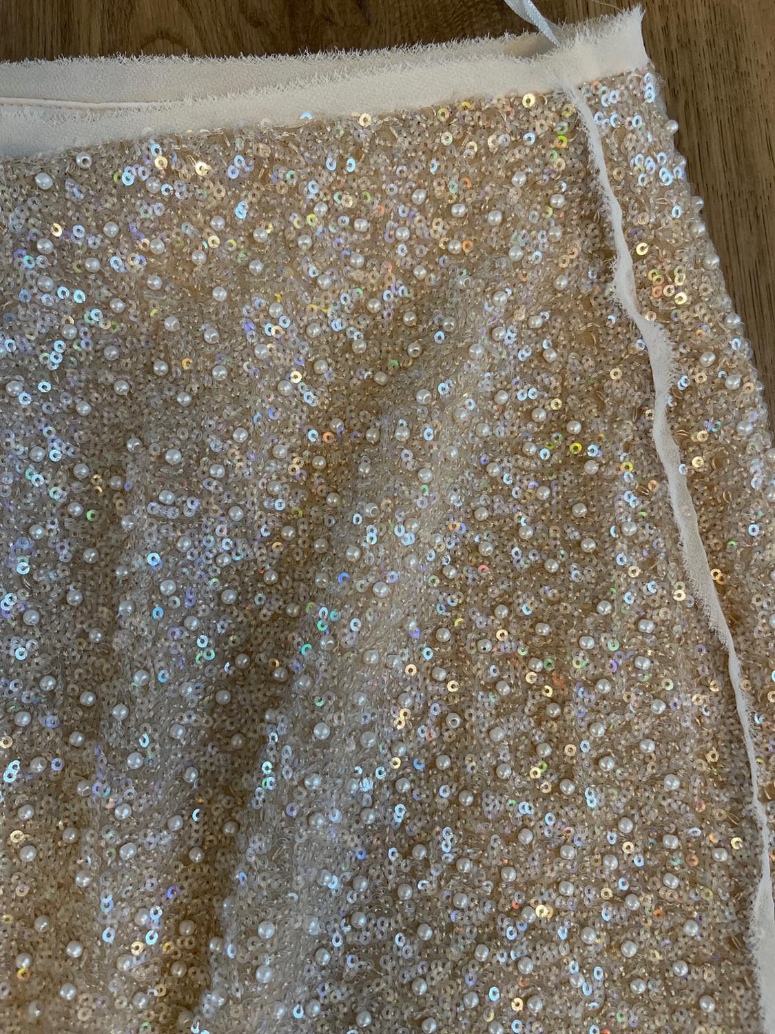 ZW COLLECTION SEQUIN PENCIL SKIRT - Image 3