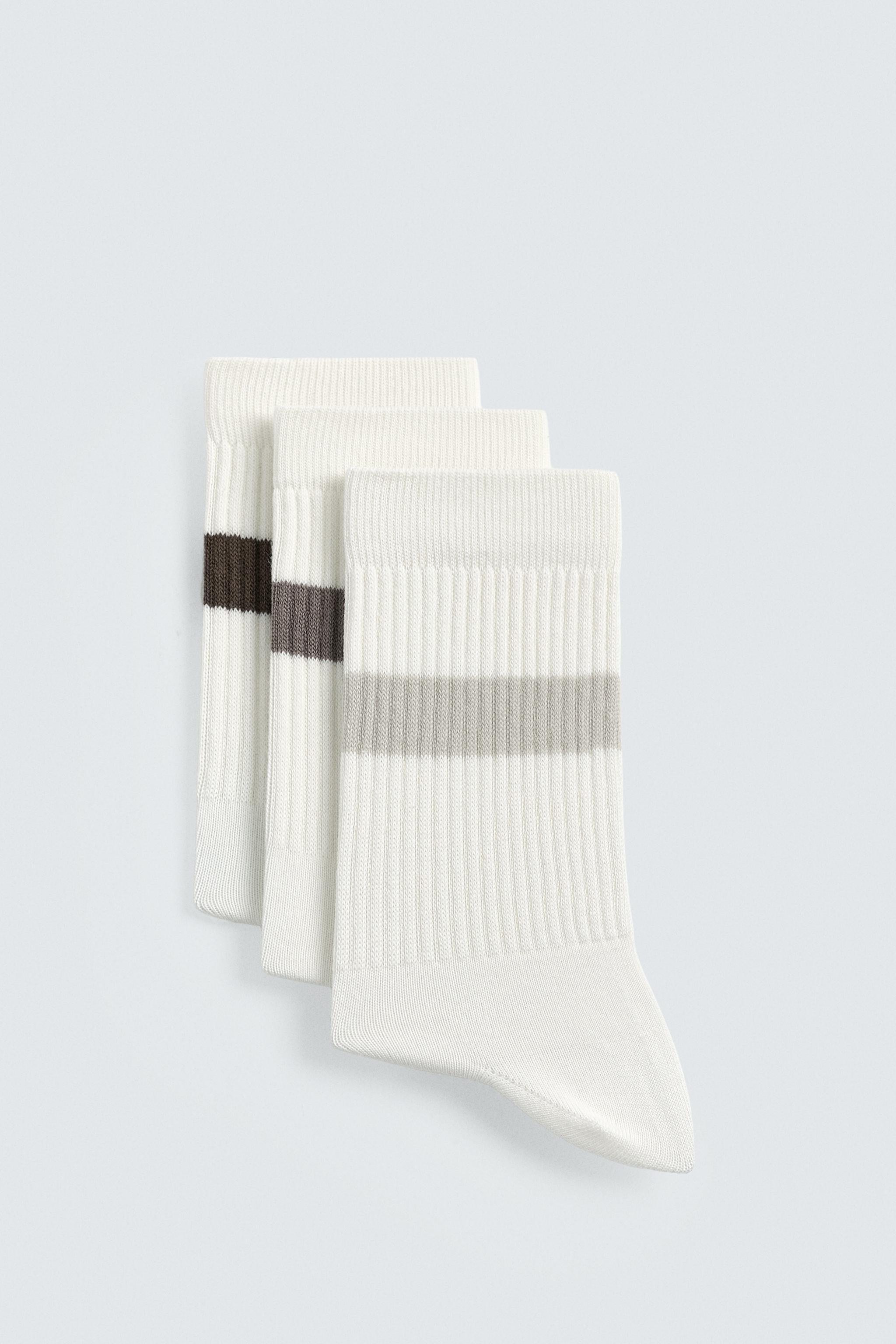 Lot De 3 Paires De Chaussettes à Volants Pour Femme – Coton Doux, Taille 37-45 – Noir, Marron Foncé – Style Mignon Et Tendance - 8