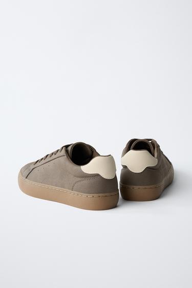 MINIMALIST SNEAKERS - Brown by Zara - Image 5