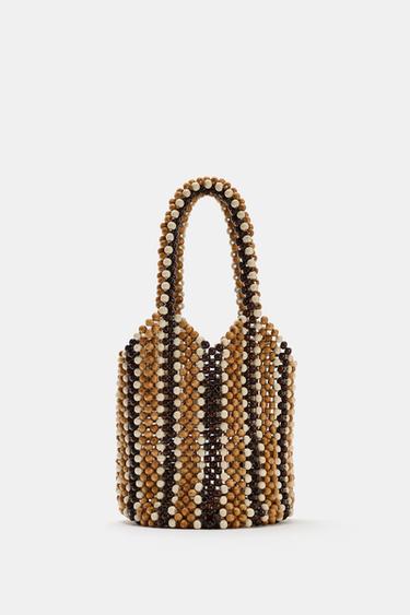حقيبة كتف بالخرز - متعدد الألوان الخاص بـ Zara