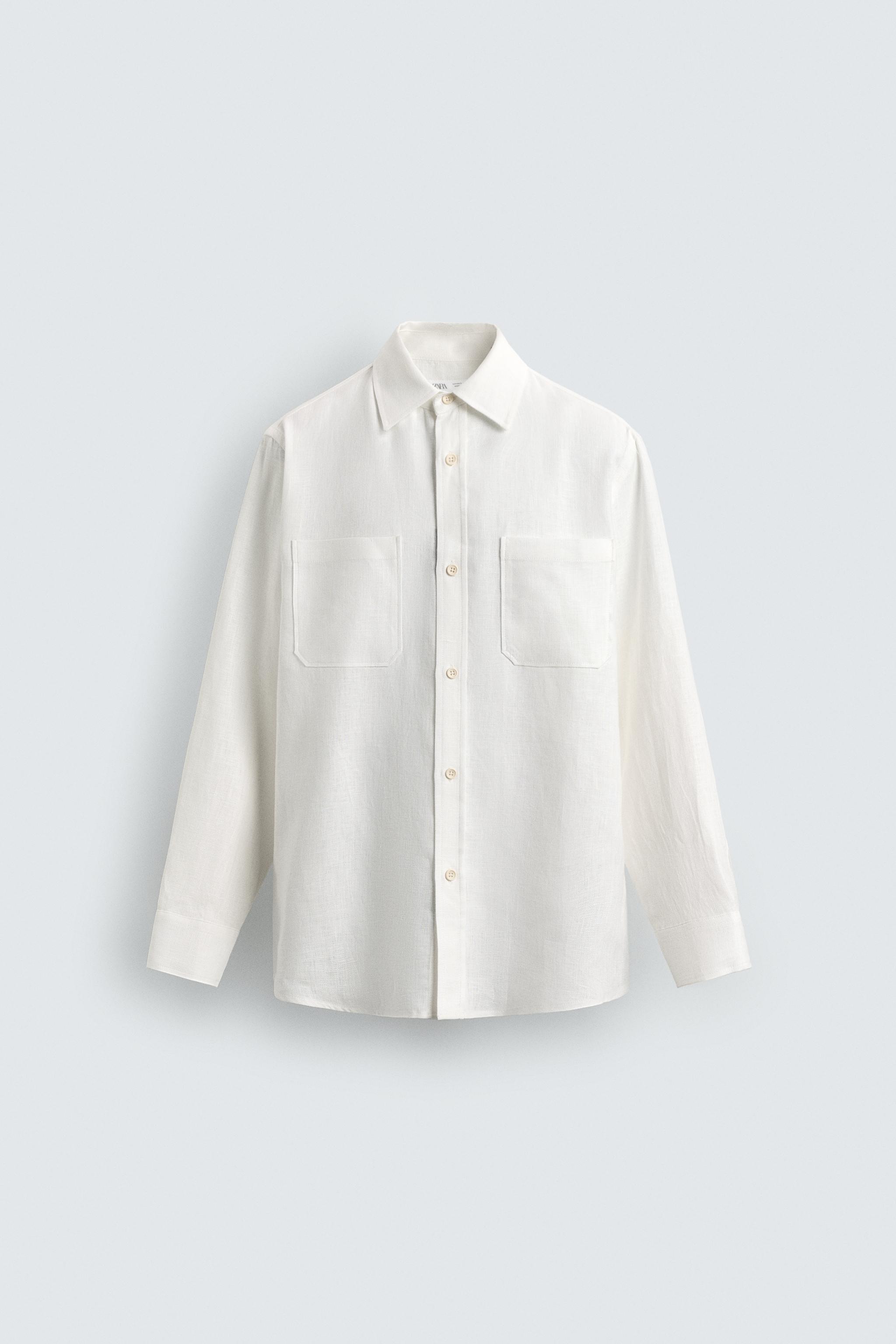 CHEMISE REGULAR FIT 100% LIN
