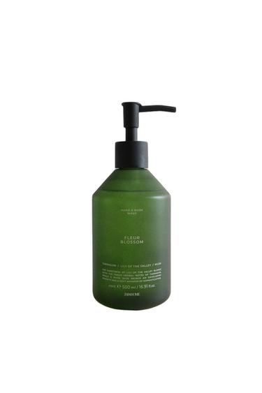Zara (16.91 oz) FLEUR BLOSSOM LIQUID SOAP - Green