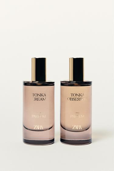 Zara TONKA CAPSULE 淡香精 2X50 毫升 (1.7 液量盎司)。 - 明淺棕色