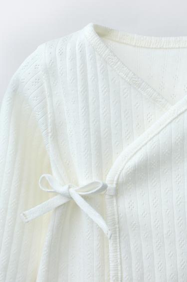 NEWBORN SET AND BAG - Oyster-white by Zara - Image 2