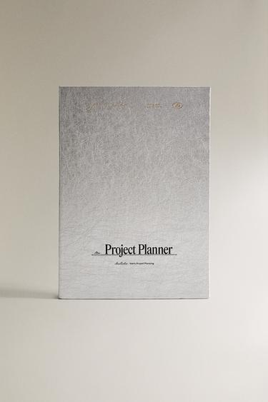 PROJECT PLANNER NOTEBOOK - Silver by Zara - Image 0