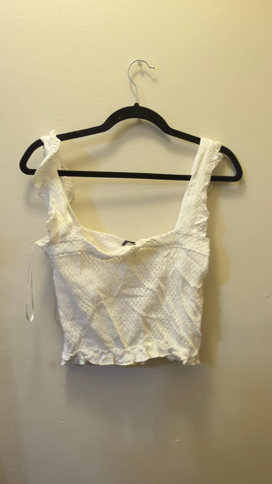LACE CROP TOP TRF - Image 2