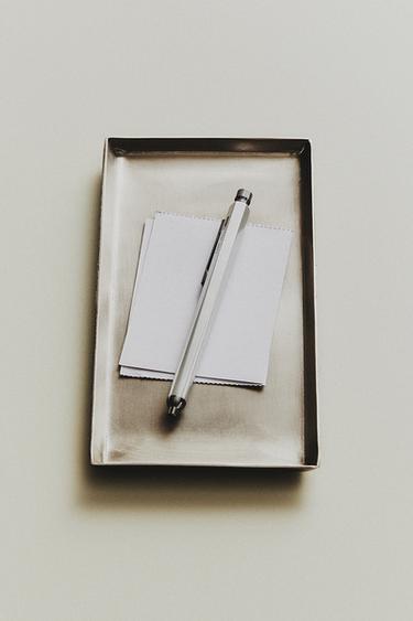 RECTANGULAR ALUMINIUM TRAY - Silver by Zara - Image 5