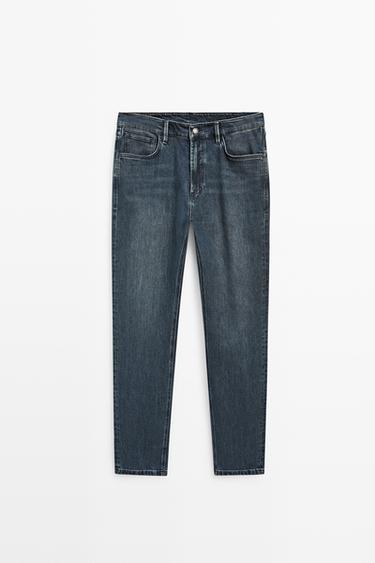 Zara Slim Fit Jeans - Blue - Image 0