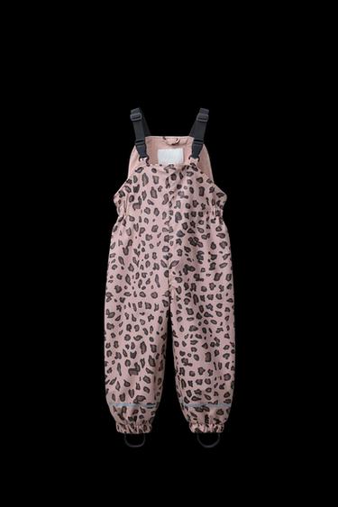 WATER RESISTANT PRINTED RUBBERISED JUMPSUIT - Pink by Zara - Image 0