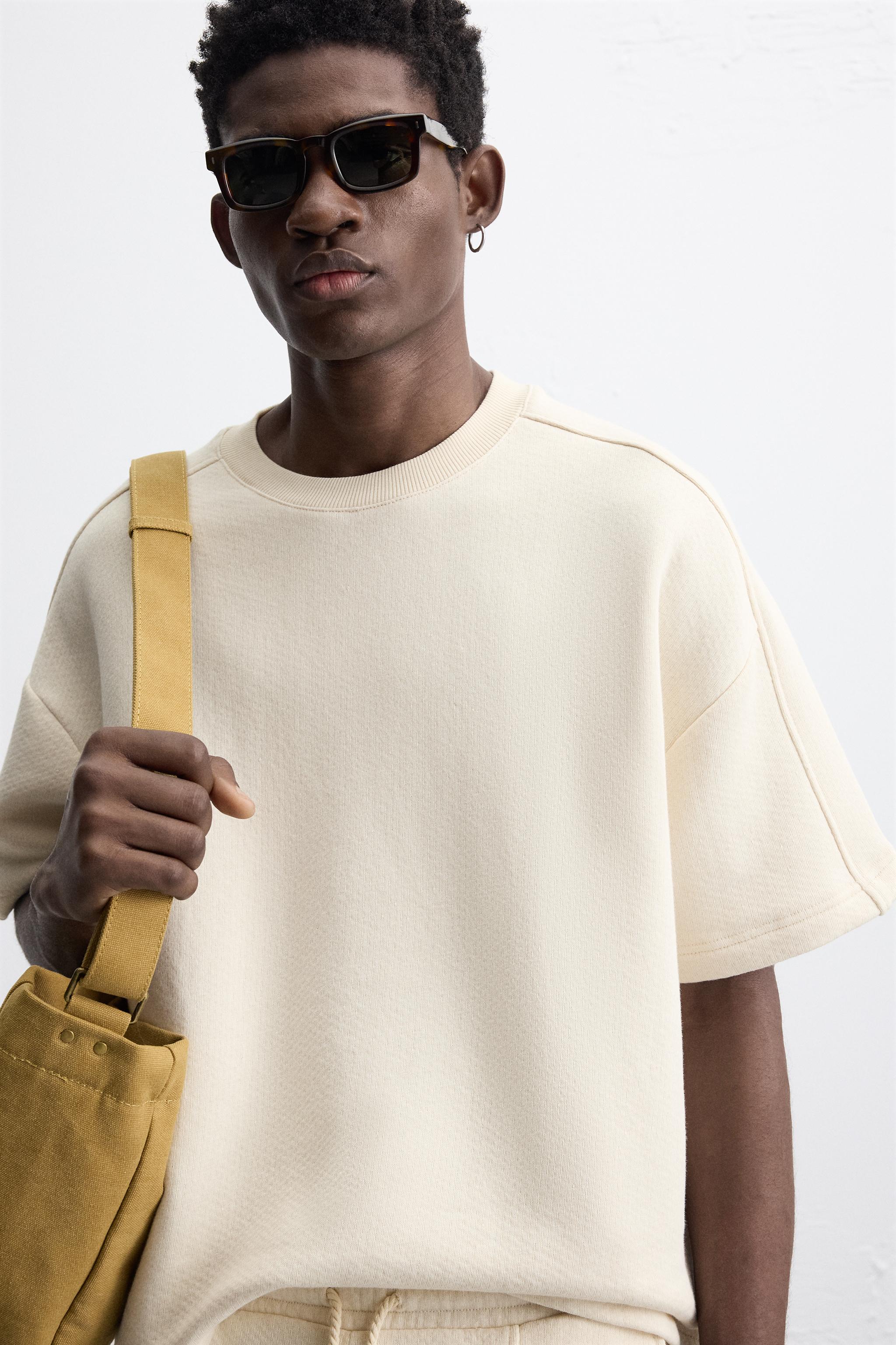 安心★関税込み★ZARA★RELAXED FIT SWEATSHIRT RELAXED FIT FLOWY SHIRT - Gray | ZARA United States