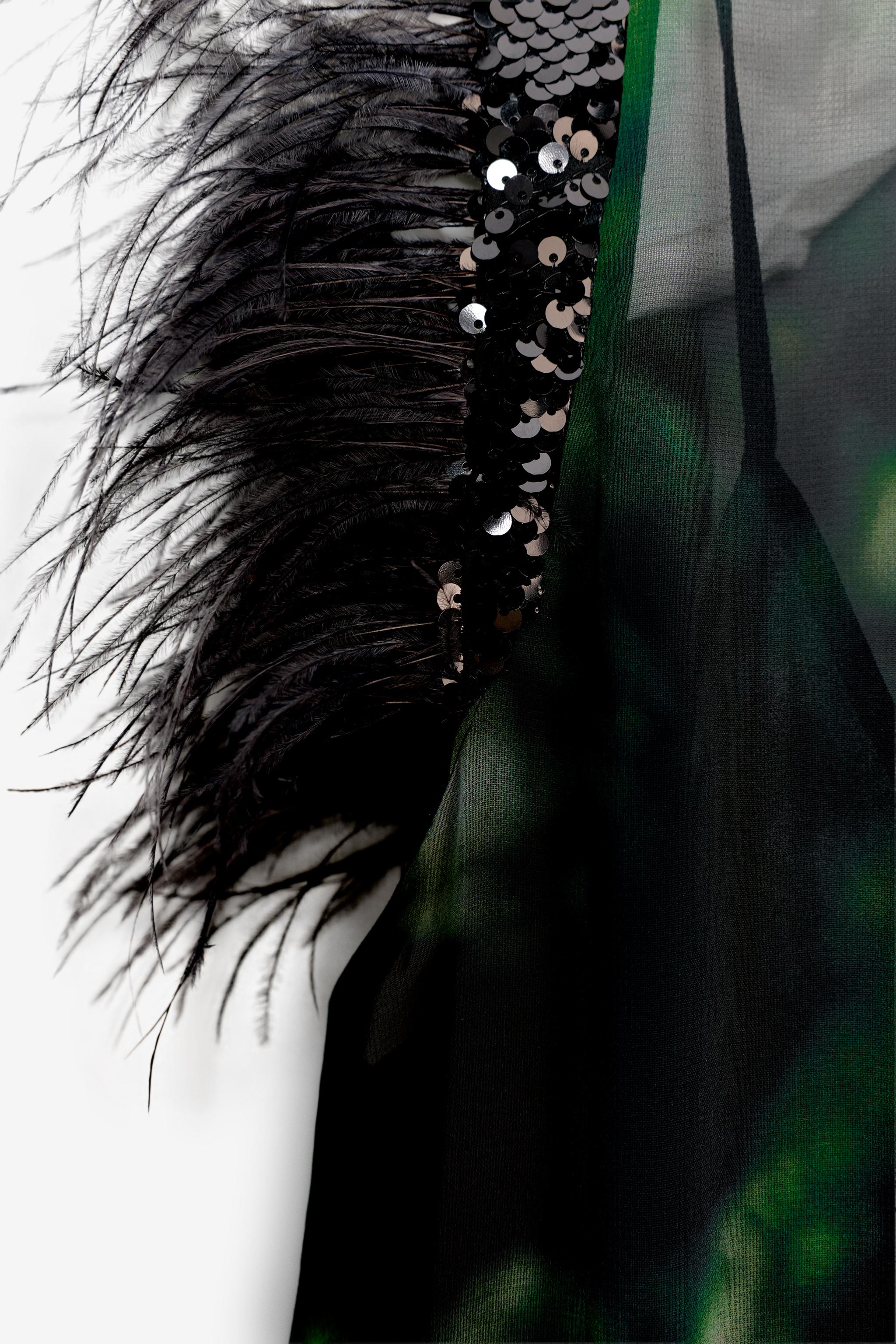 LIMITED EDITION COMBINATION PRINTED DRESS