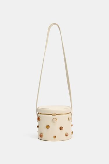 حقيبة كتف صلبة - خَام by Zara - Image 0