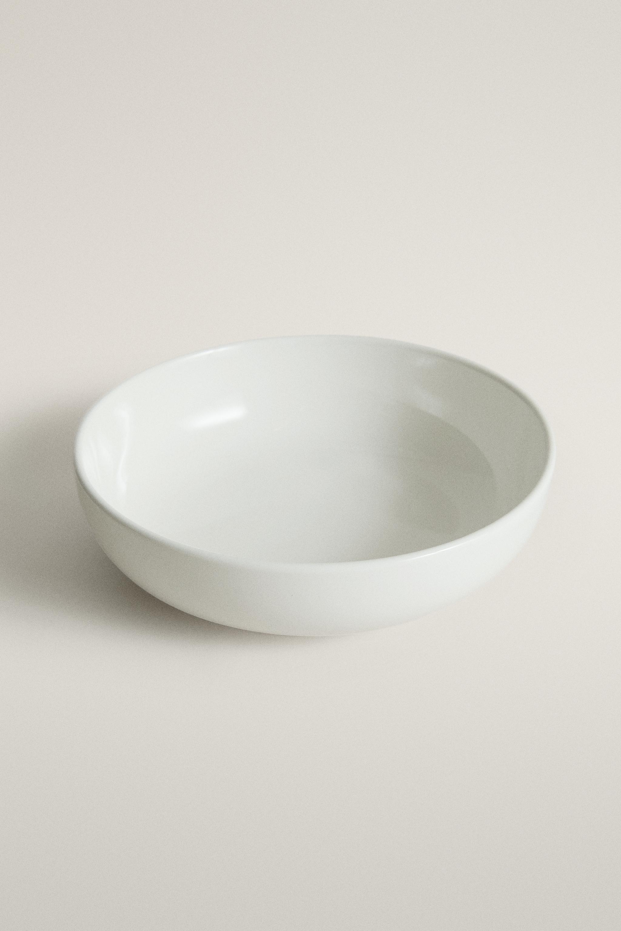 ASSIETTE CREUSE GRÈS
