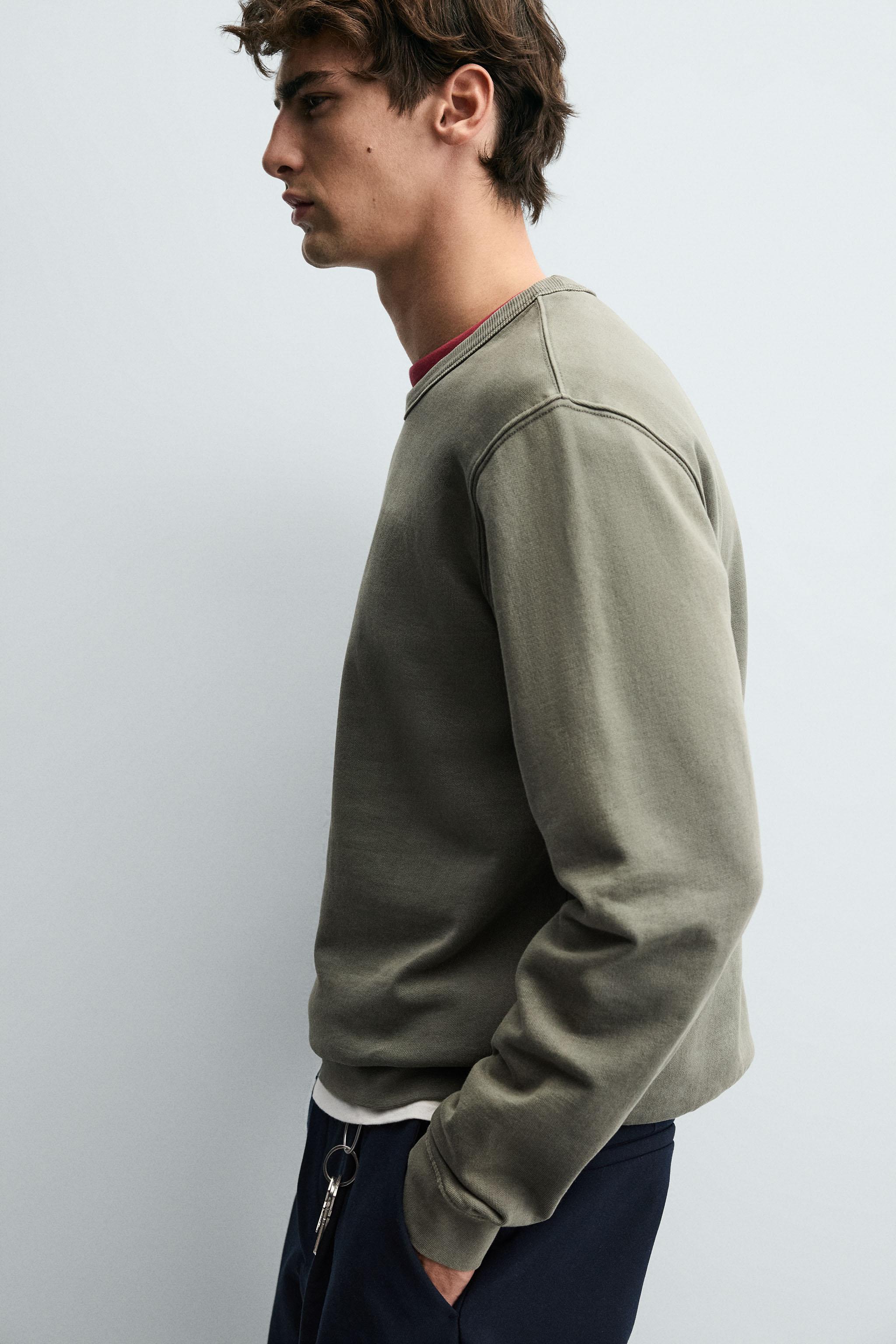 BASIC CREWNECK SWEATSHIRT