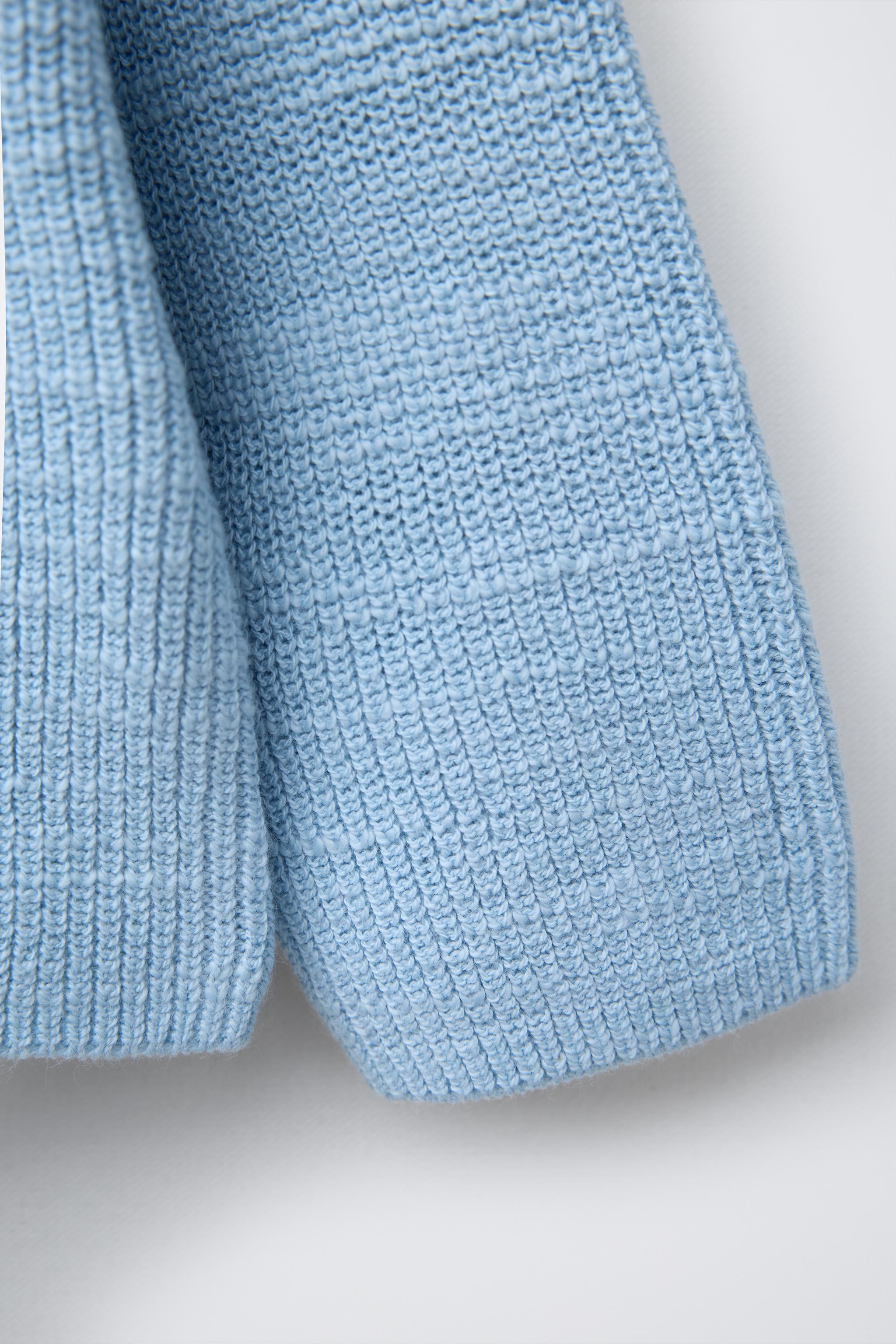 KNIT HENLEY SWEATER