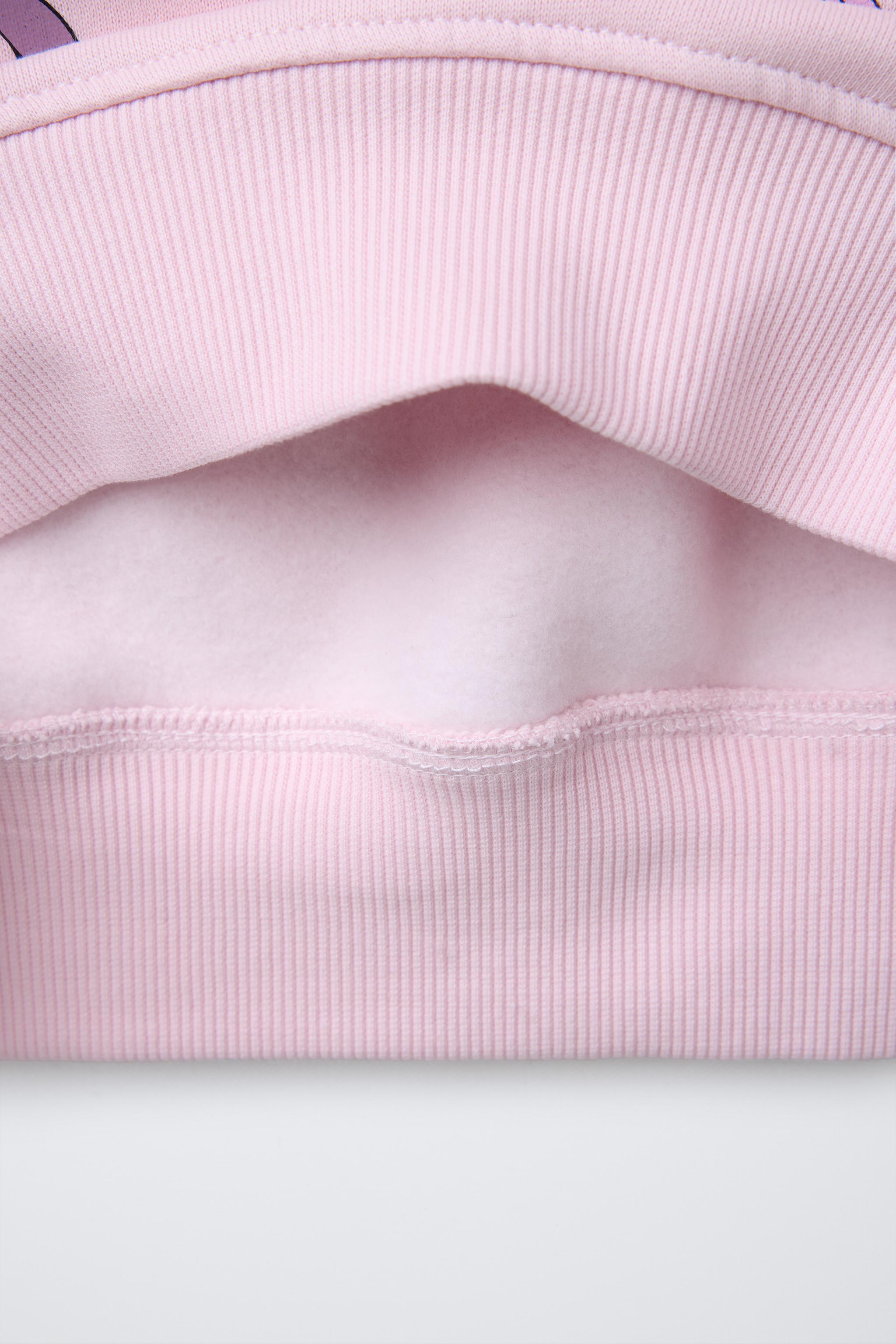 STITCH & ANGEL © DISNEY SWEATSHIRT - Pink | ZARA United States