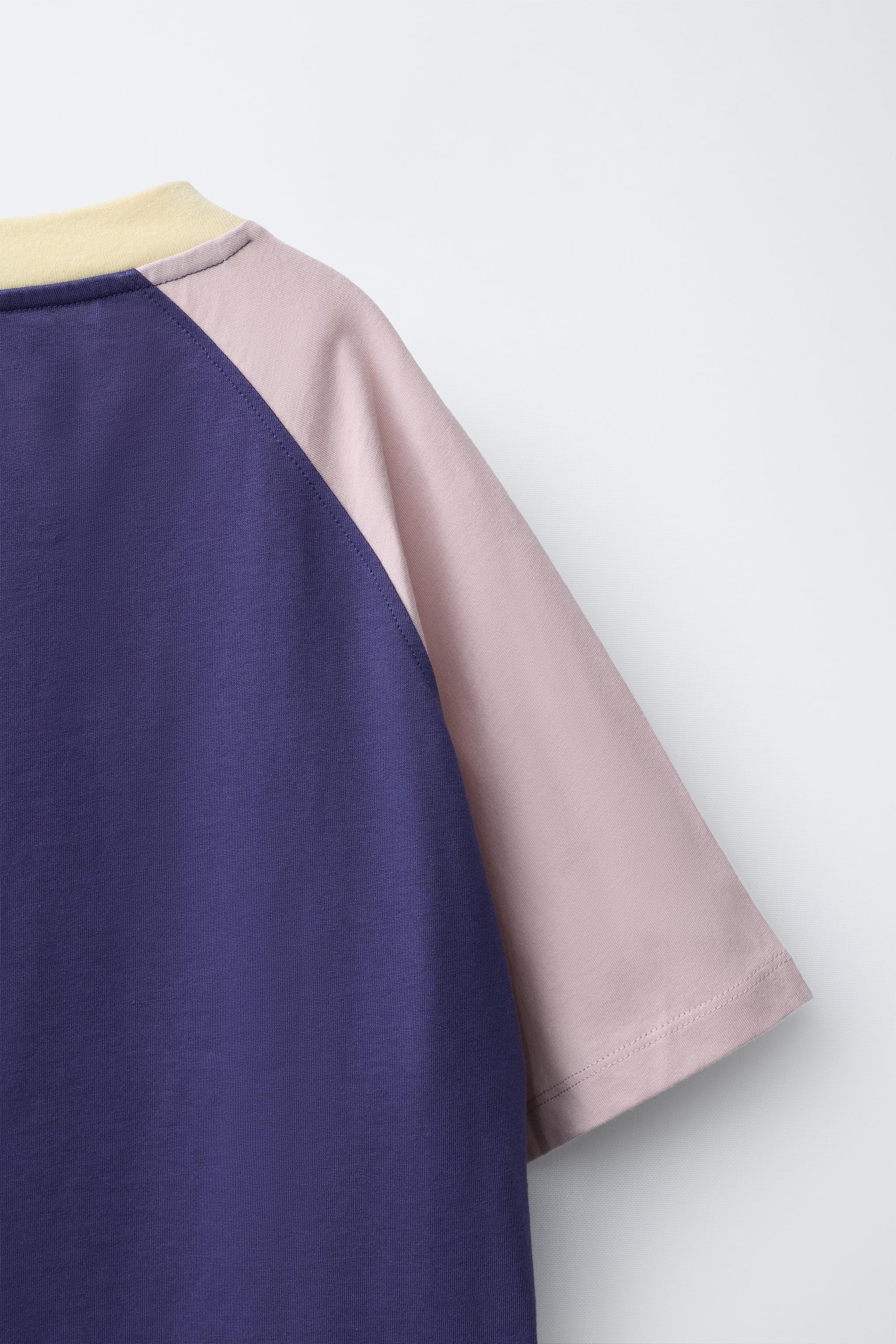 Детские футболки Zara PUKAS SURF RAGLAN SLEEVE T-SHIRT — фото 4