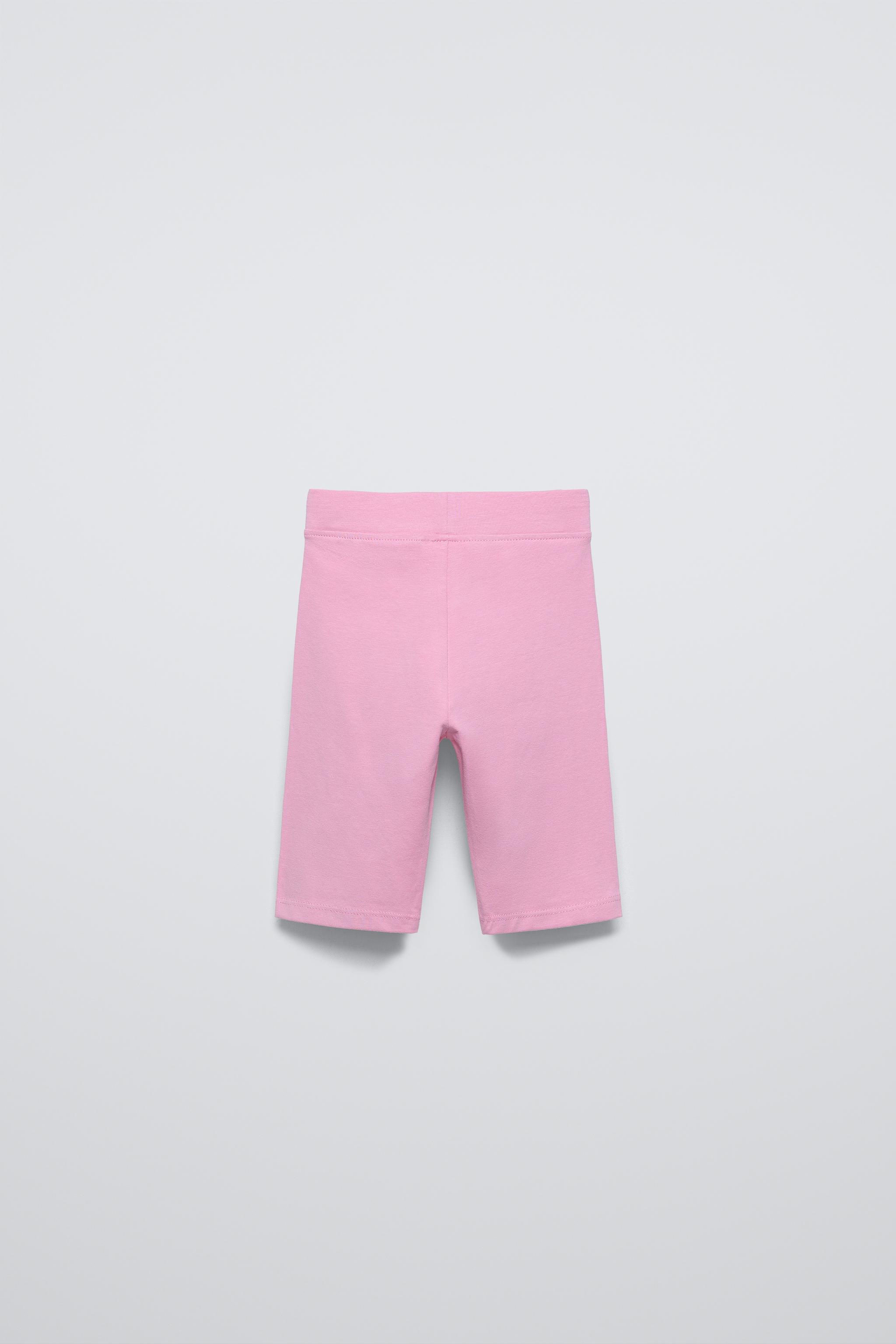 BASIC BIKE SHORTS Pink ZARA United States