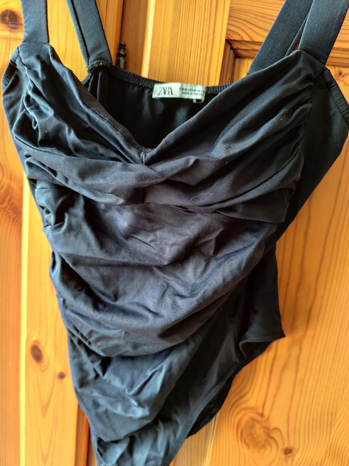 DRAPED BODYSUIT WITH STRAPS - Image 4