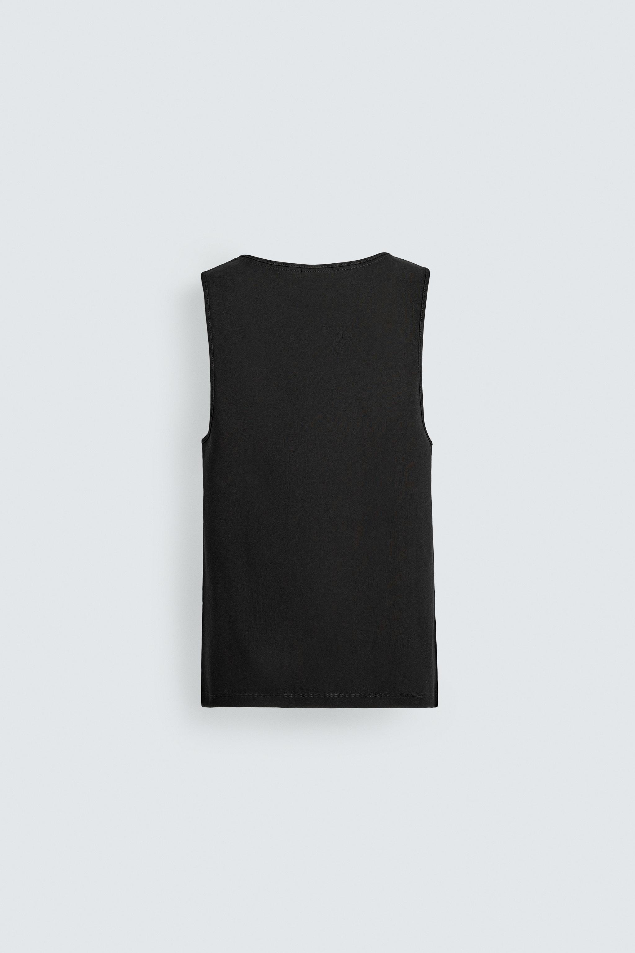 RIBBED TANK TOP