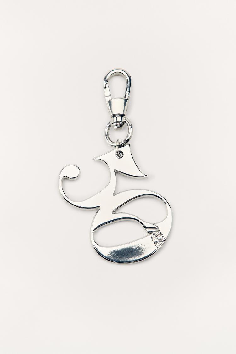 50TH ANNIVERSARY KEY RING Silver ZARA Spain