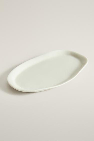 TEXTURED BATHROOM SOAP DISH — White 2