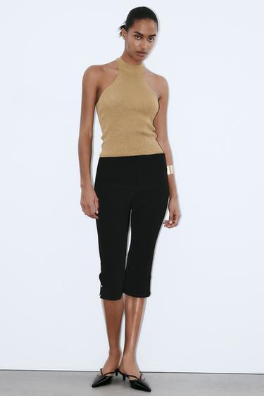 HALTER TOP - Gold by Zara - Image 0