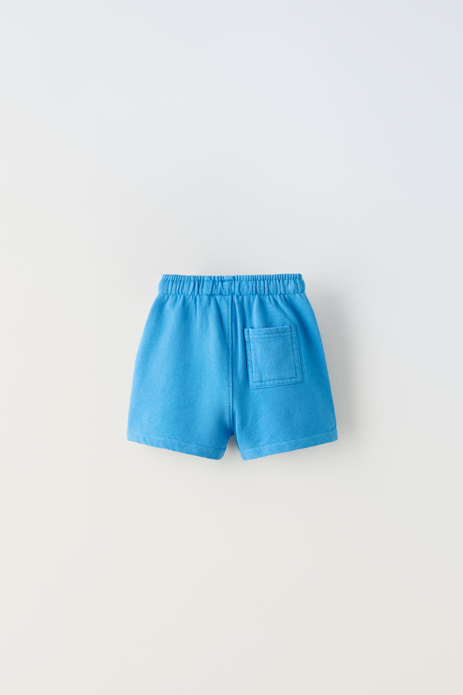 Lime Plush shorts with contrasting trim - Buy Online