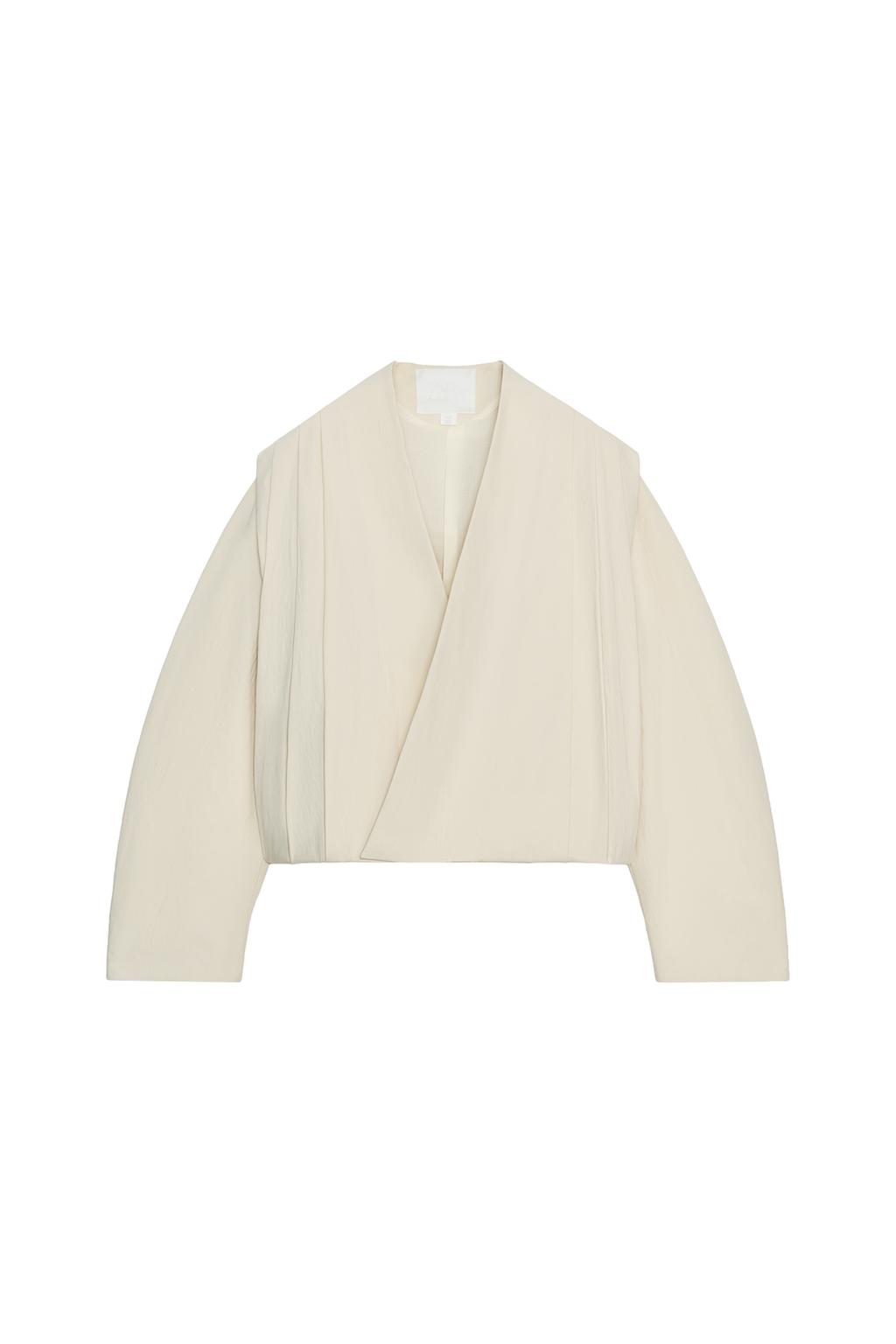 PLEATED WRAP JACKET ZW COLLECTION - image 3