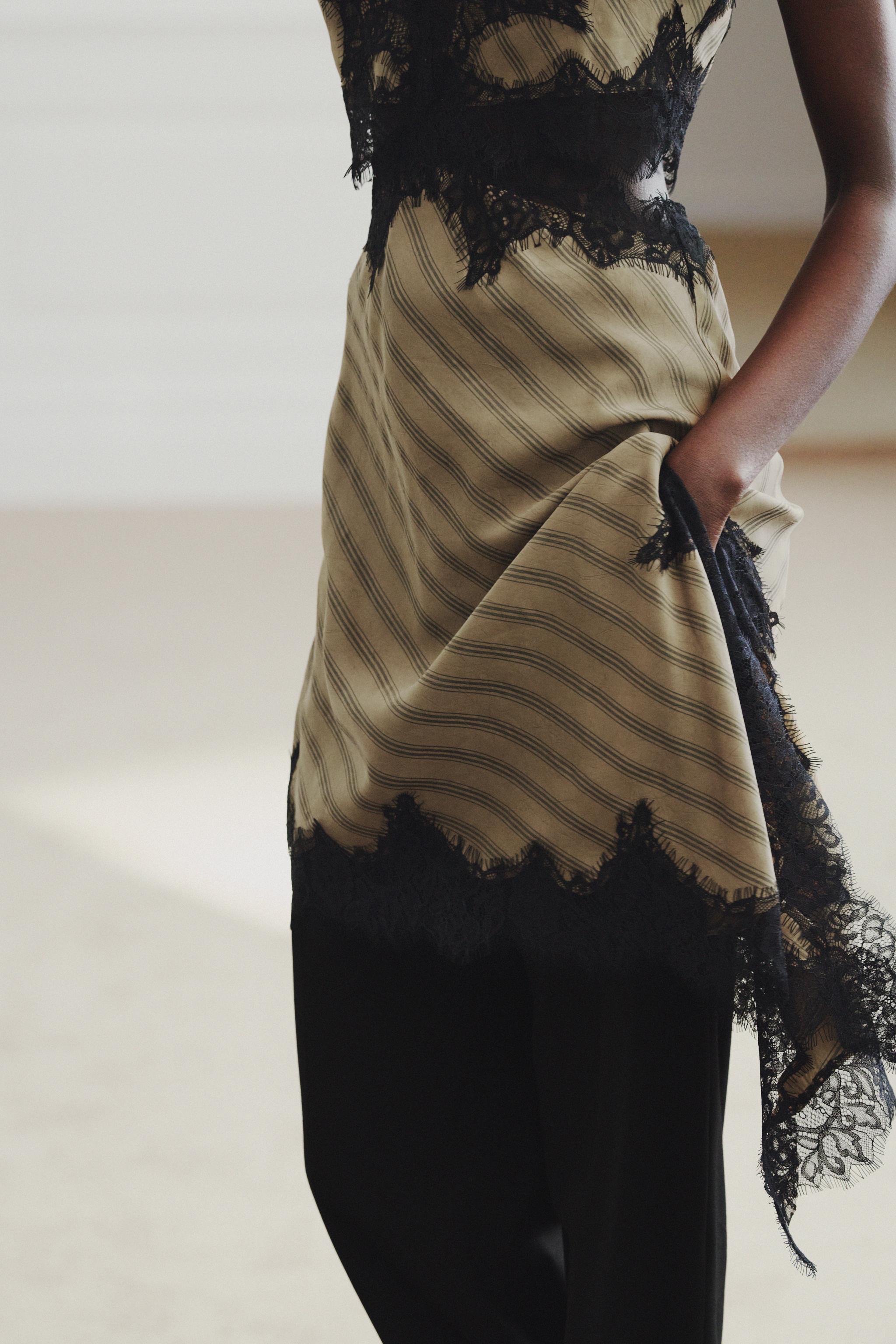 ZW COLLECTION CUT-OUT SLIP DRESS