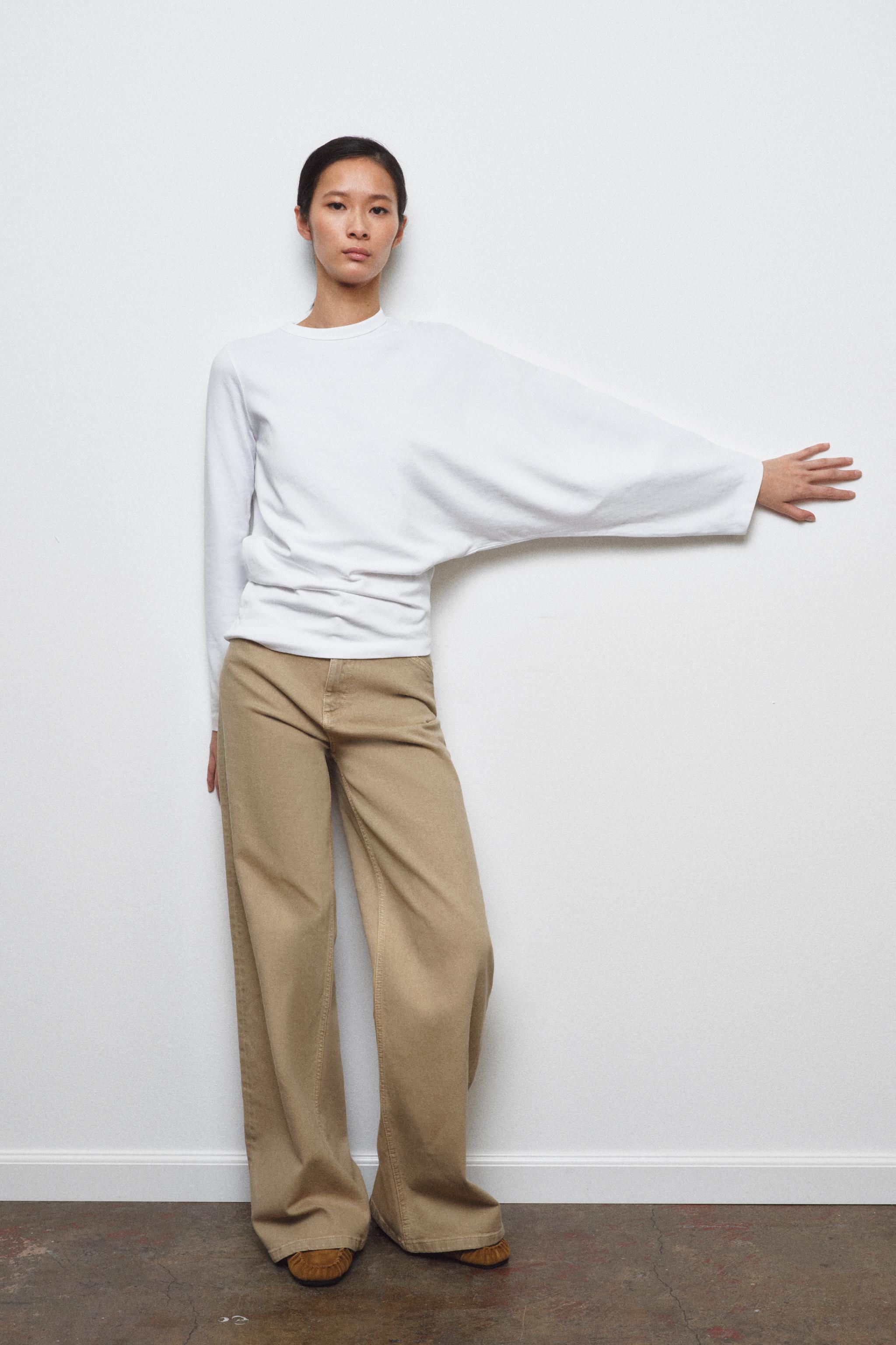 ASYMMETRIC LONG SLEEVE T-SHIRT