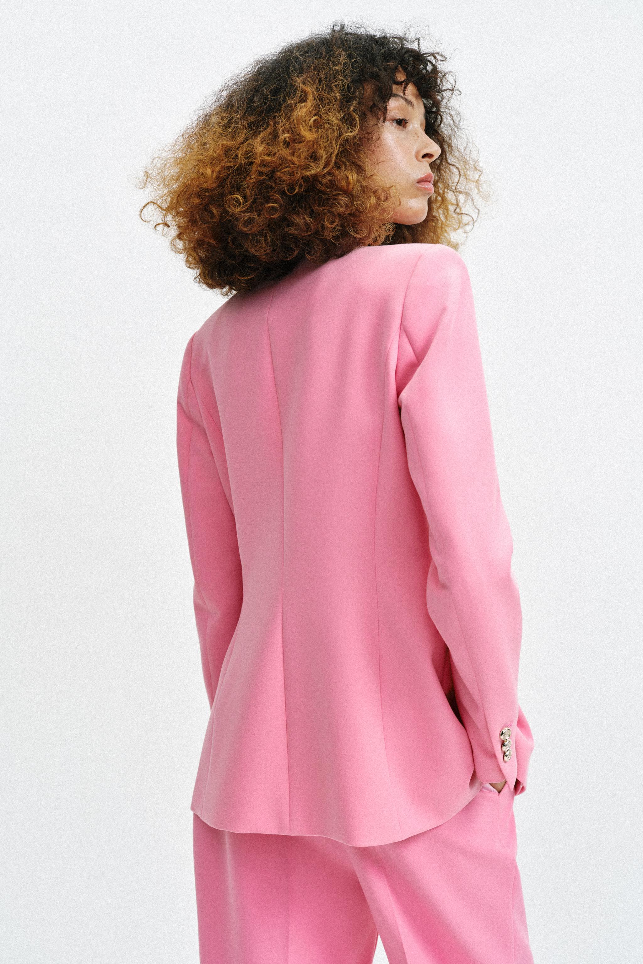 TAILORED BLAZER WITH NO LAPEL