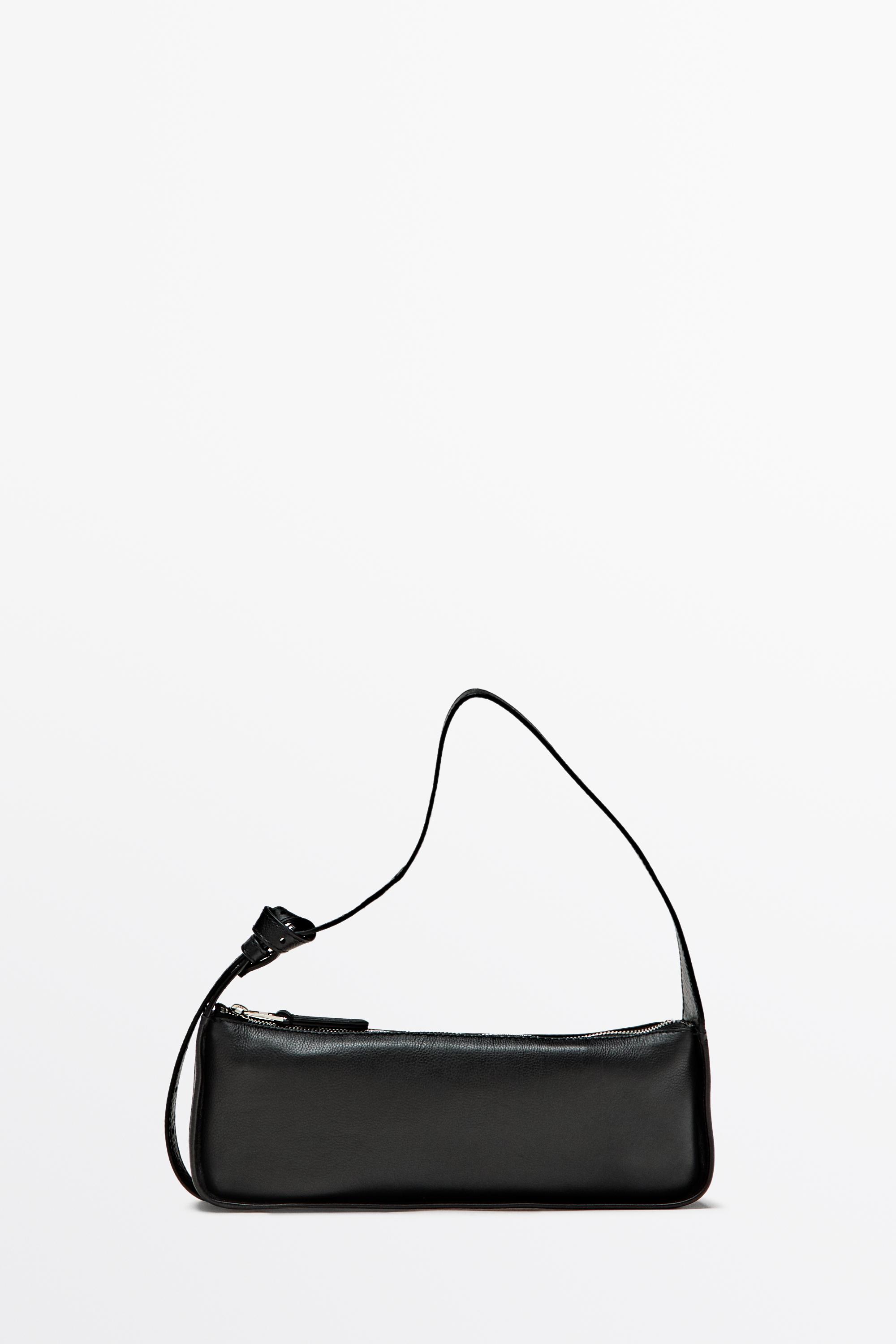 Mini leather shoulder bag