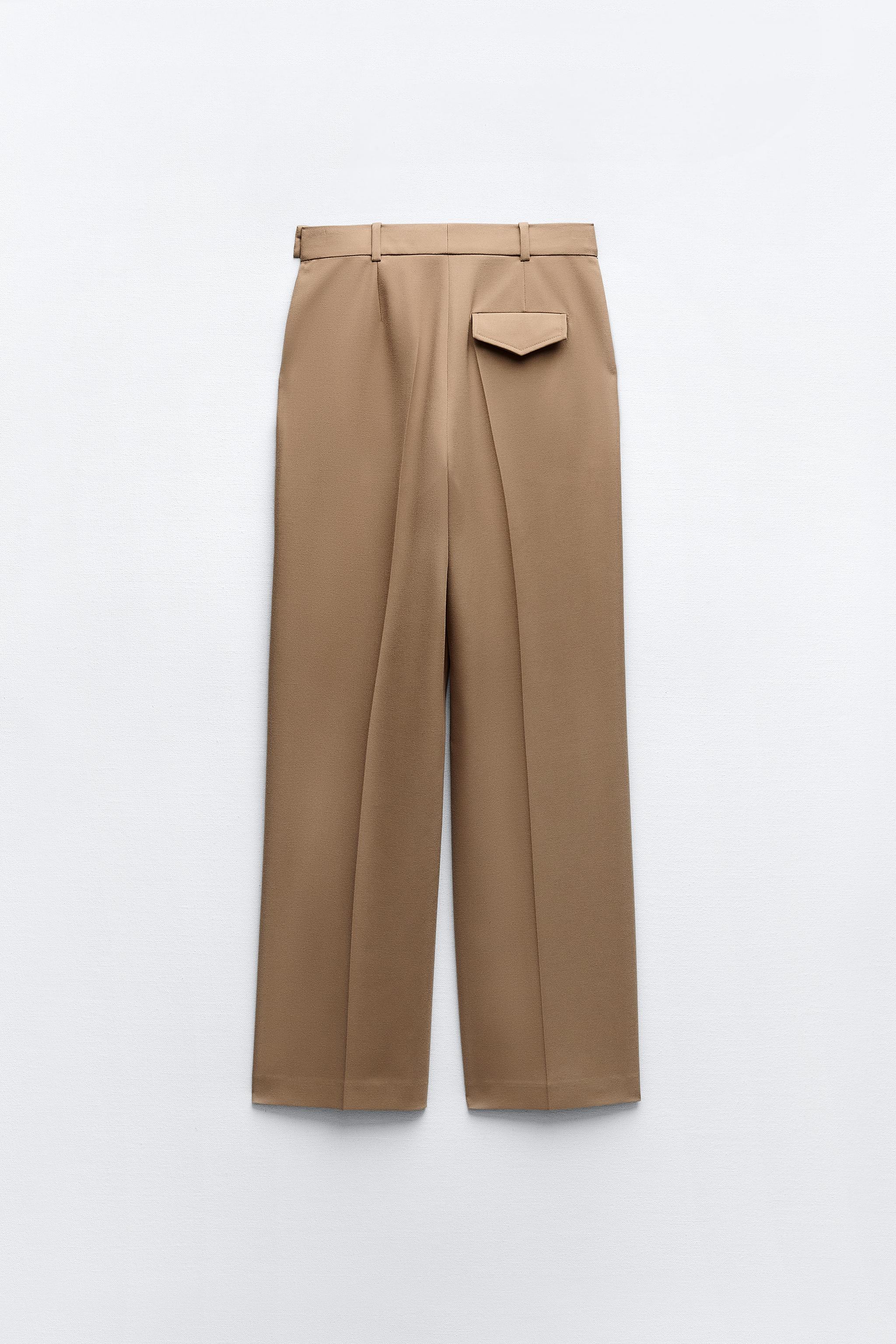 Los 6 pantalones culotte más favorecedores de Zara para llevar con blusa y  bailarinas en primavera