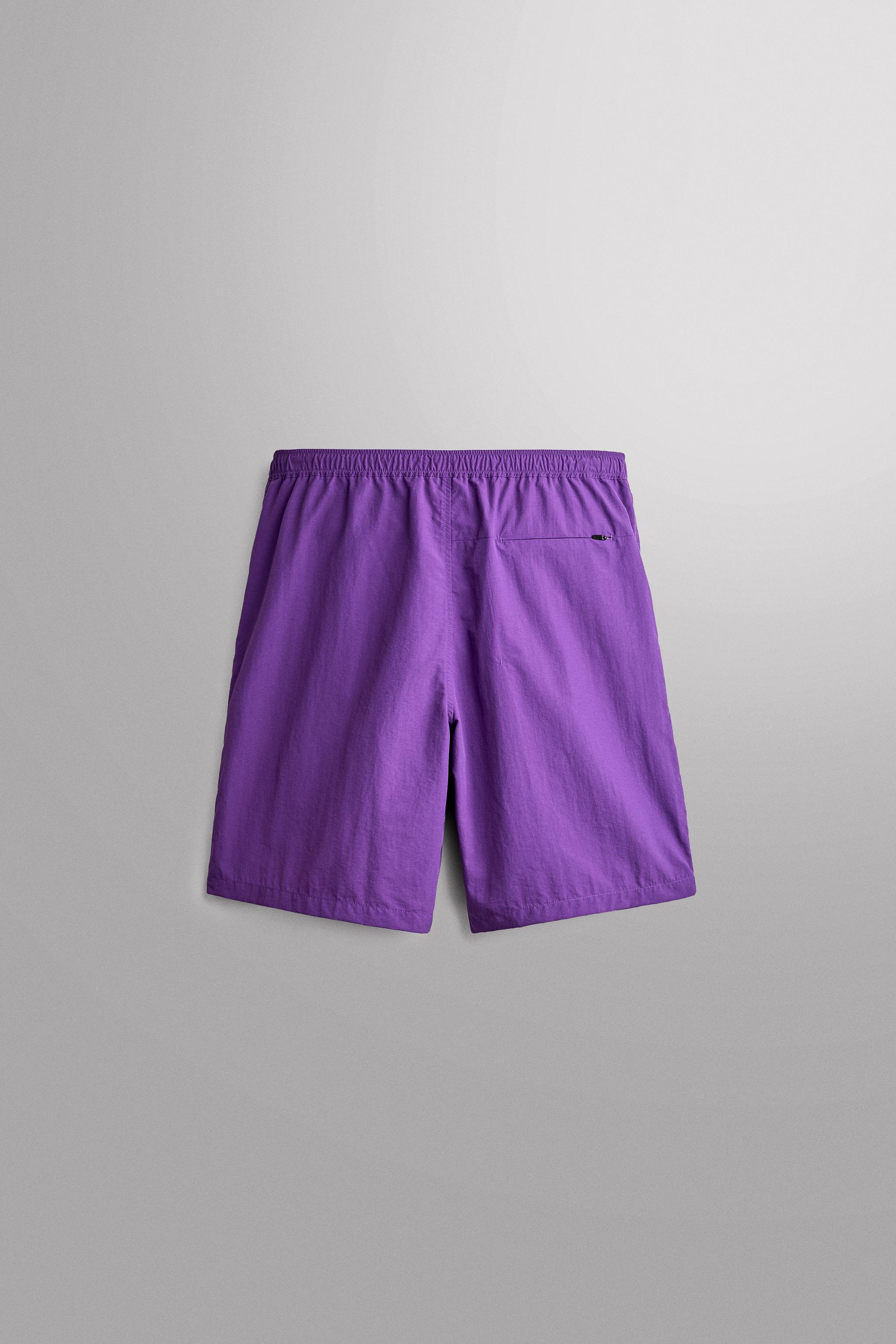 9" TECHNICAL SHORTS — Purple