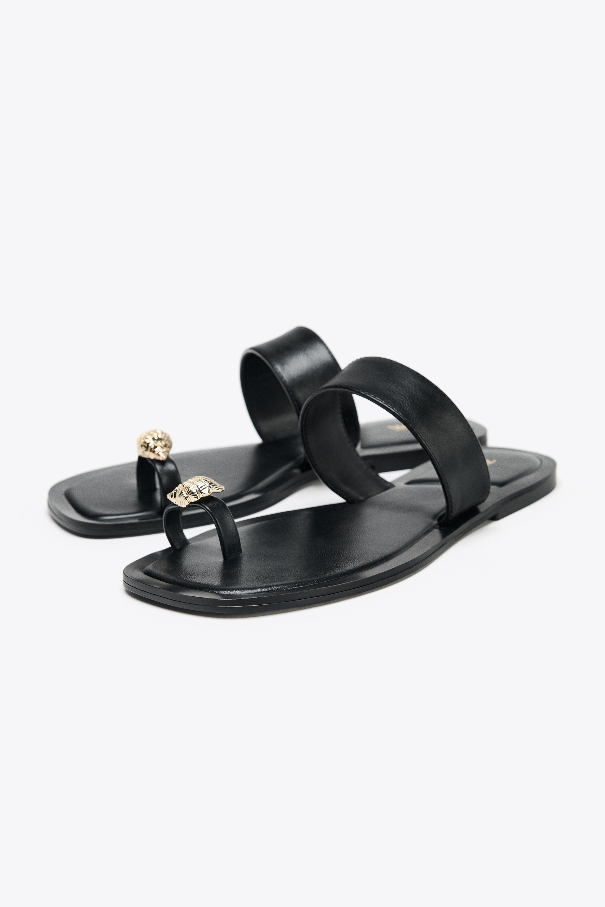 【ZARA】トングサンダル ブラック | 5503/510/800 トングサンダル - ブラック | ZARA Japan / 日本