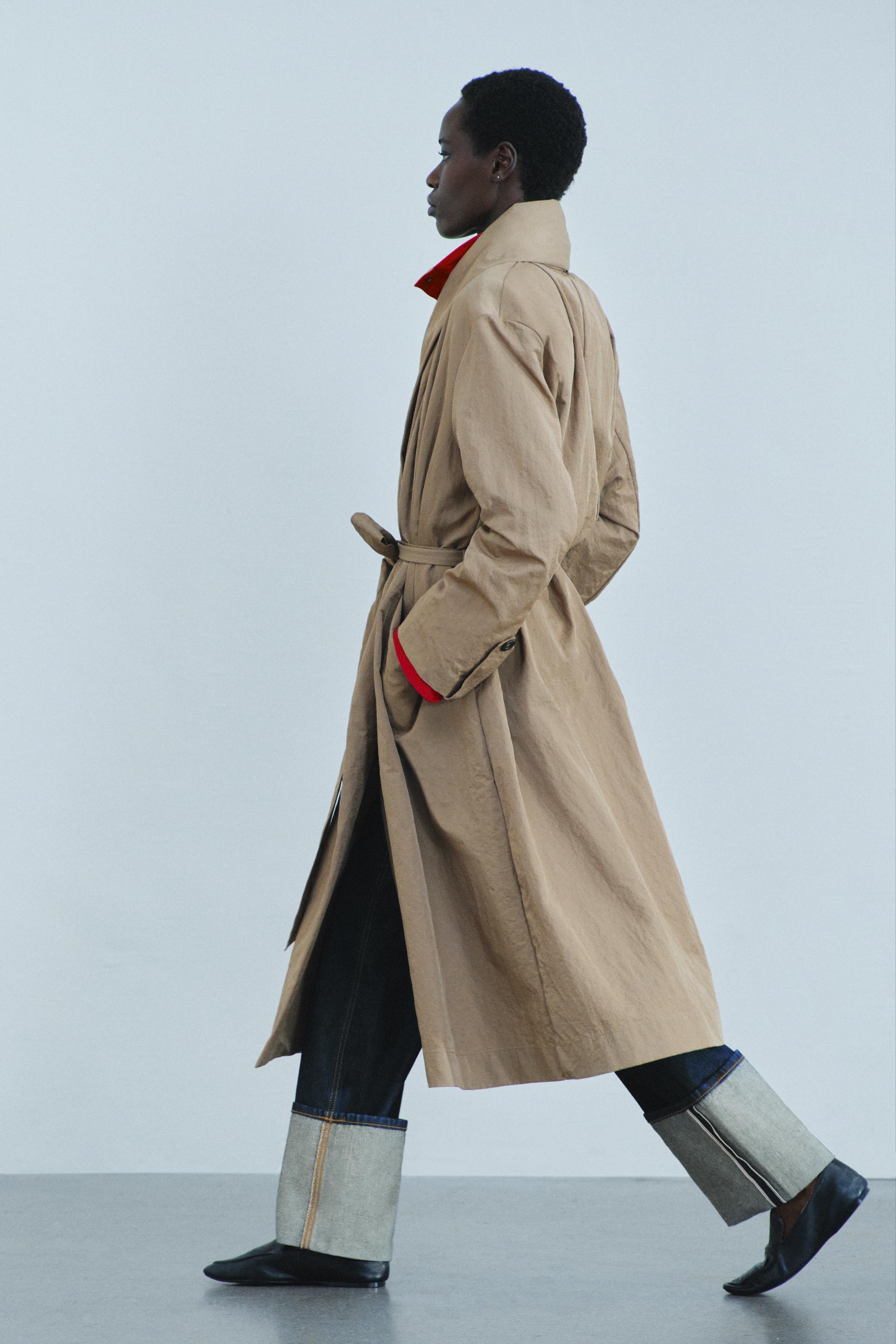 GABARDINE À CEINTURE ZW COLLECTION