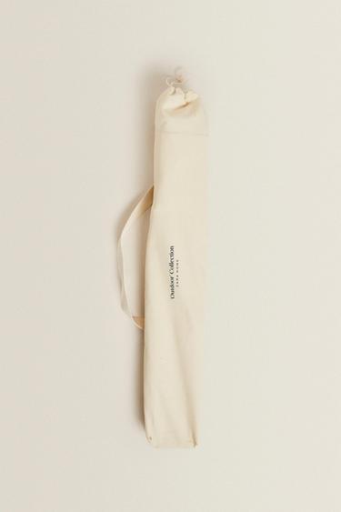 FOLDING ALUMINIUM AND CANVAS CHAIR - Light beige by Zara - Image 5