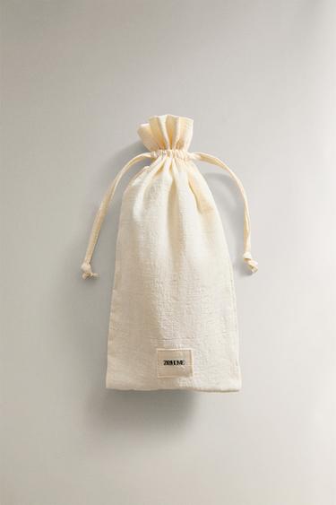 BIGOUDI EN SOIE DE MÛRIER POUR CHEVEUX - Ivoire de Zara - Image 3