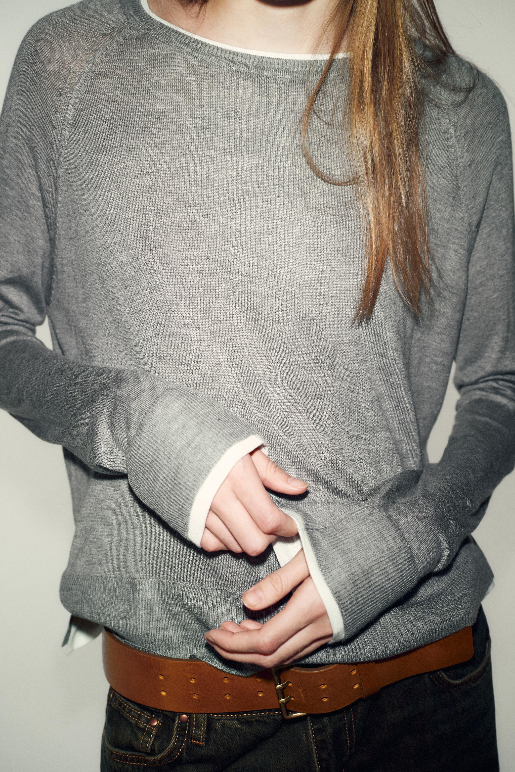 PULL EN MAILLE DOUBLE