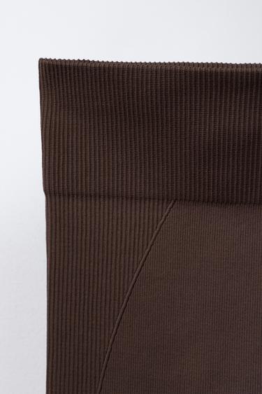 LEGGING SEAMLESS CONTRASTE SKI COLLECTION - Marron de Zara - Image 2