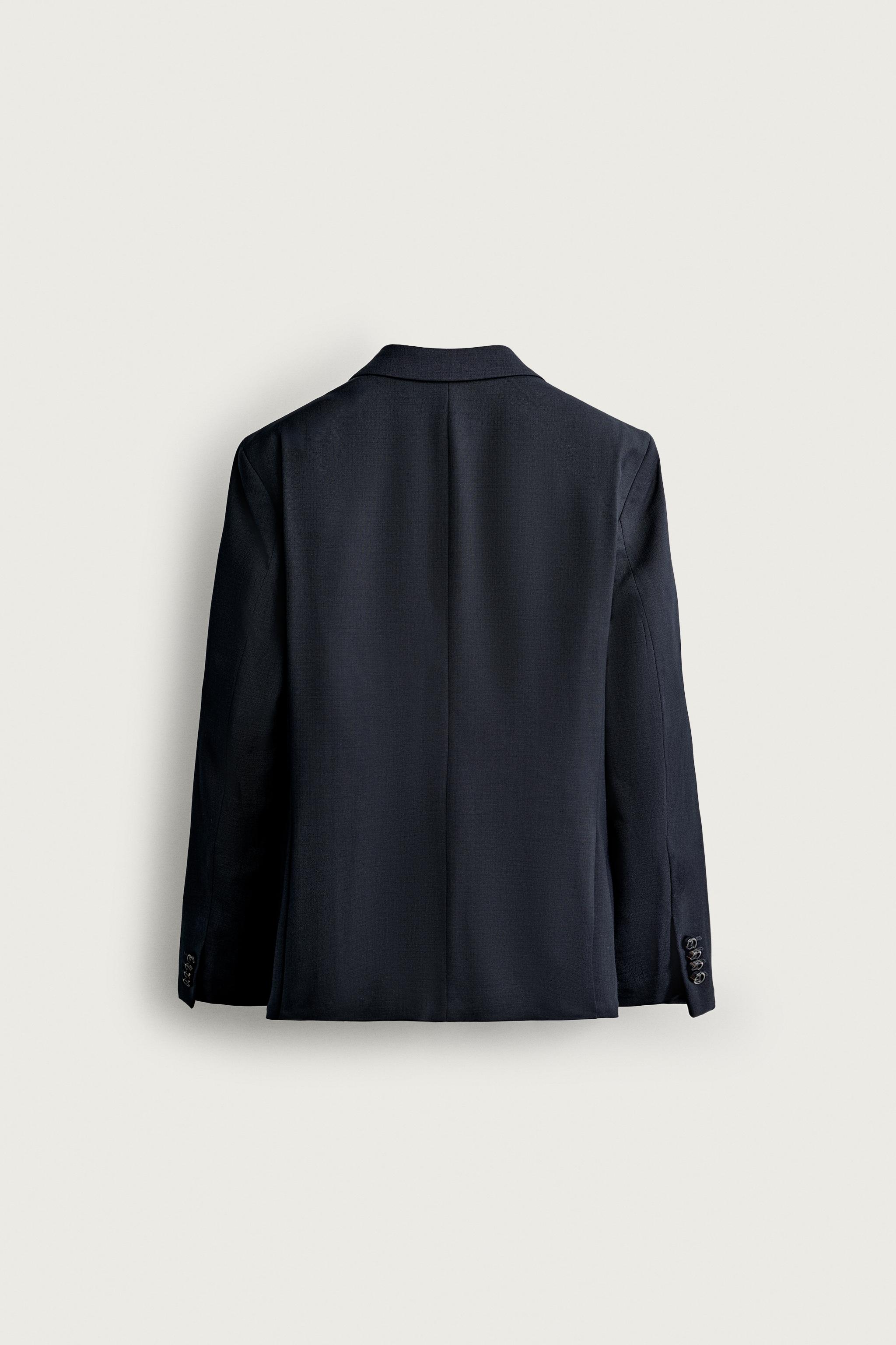 コンフォートスーツブレザー - ネイビーブルー | ZARA Japan / 日本