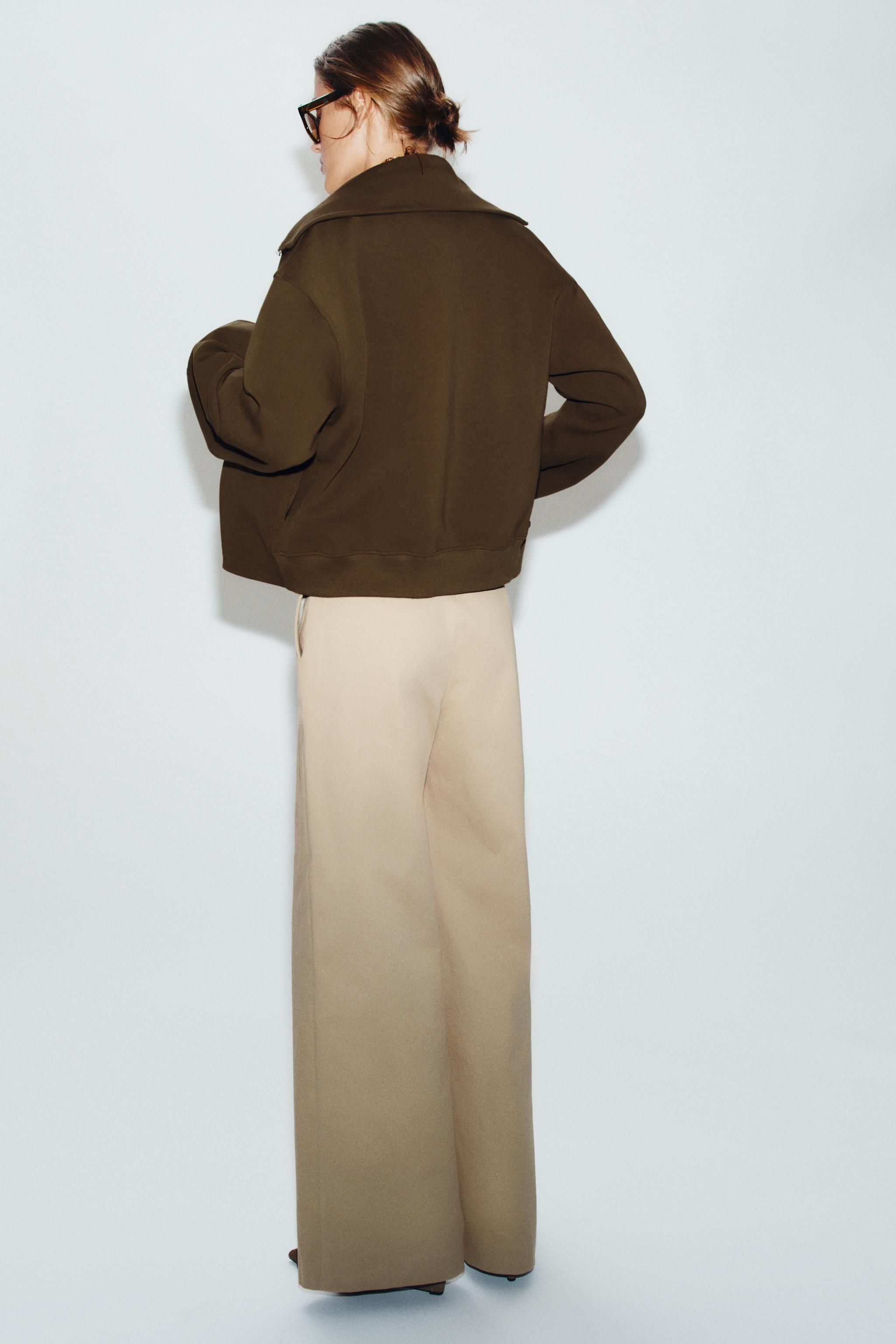 INTERLOCK ZIP-UP SWEATSHIRT