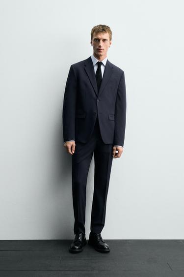 SLIM FIT SUIT - WHITE by Zara