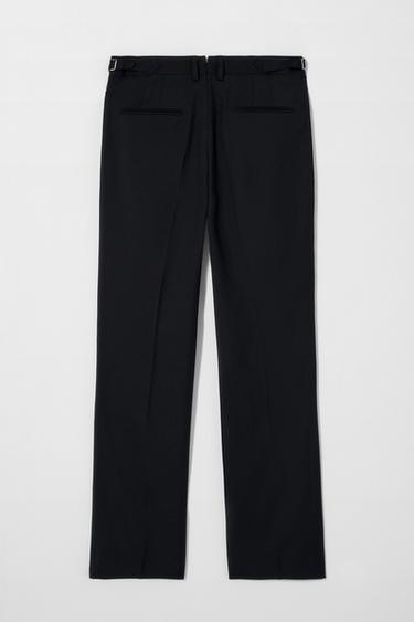 TROUSERS WITH LOOPS BOBBY GILLESPIE X ZARA - Black by Zara - Image 2