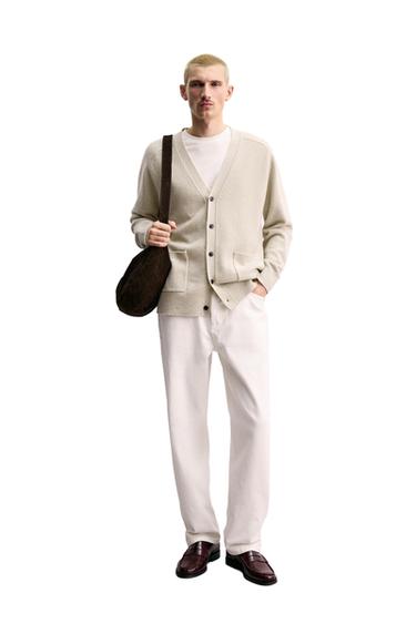 CÁRDIGAN LANA - ALPACA - Crudo de Zara